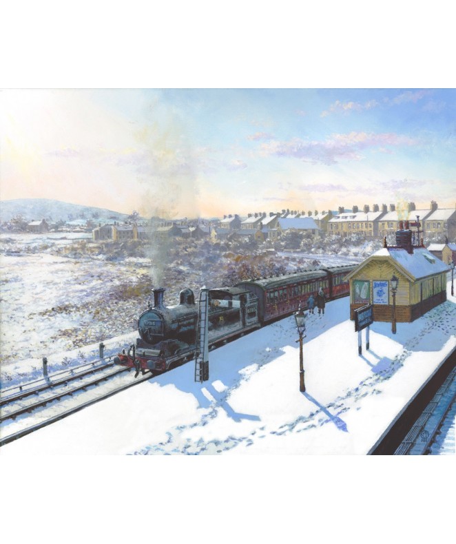 Alston Train on Canvas